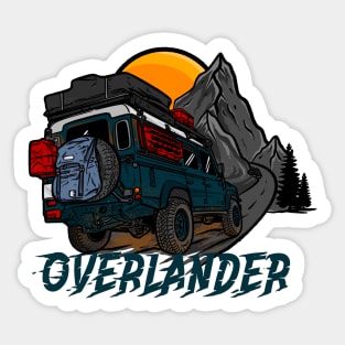 Land Cruiser Adventure Seeker - Marine Blue Sticker